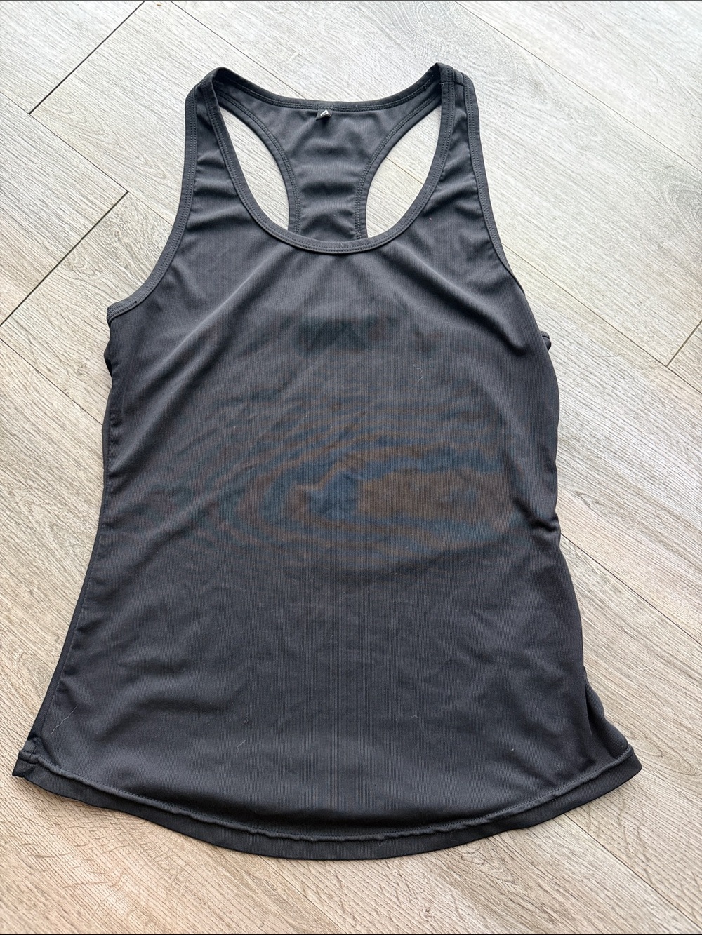 P’tula Black Racerback Tank Top